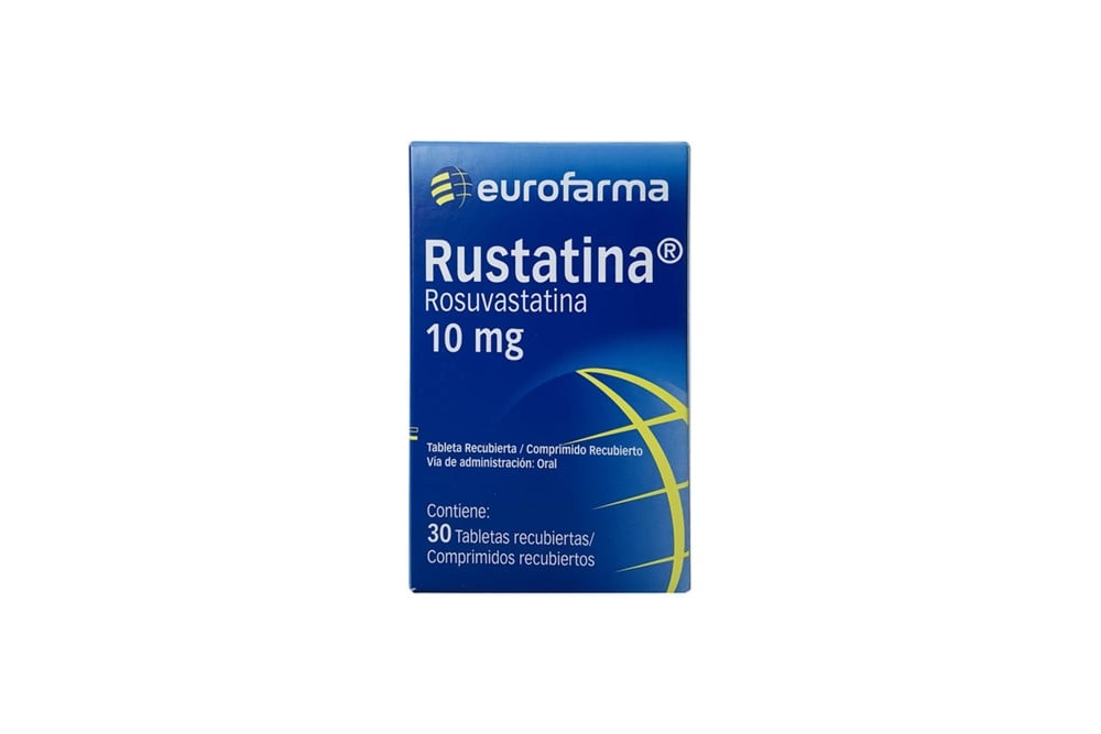 Rustatina 10 Mg 30 Tabletas