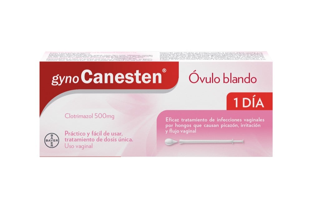 GynoCanesten 500 Mg 1 Óvulo Blando