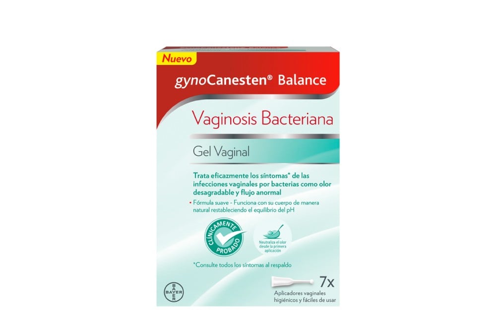 Gel Vaginal Gynocanesten Balance 7 Tubos con 5 Ml C/U