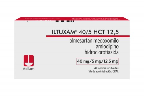 Iltuxam HCT 40Mg 5Mg 12,5Mg...