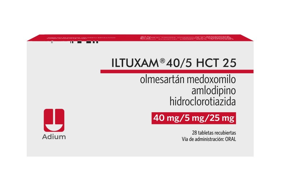 Iltuxam HCT 40Mg 5Mg 25Mg 28 Tabletas Recubiertas
