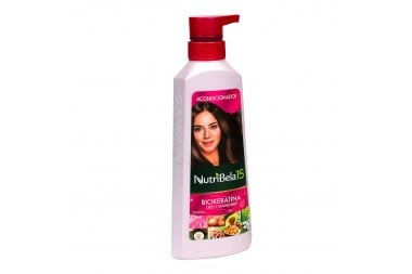 Acondicionar Nutribela Biokeratina Liso Y Manajable 370 ml