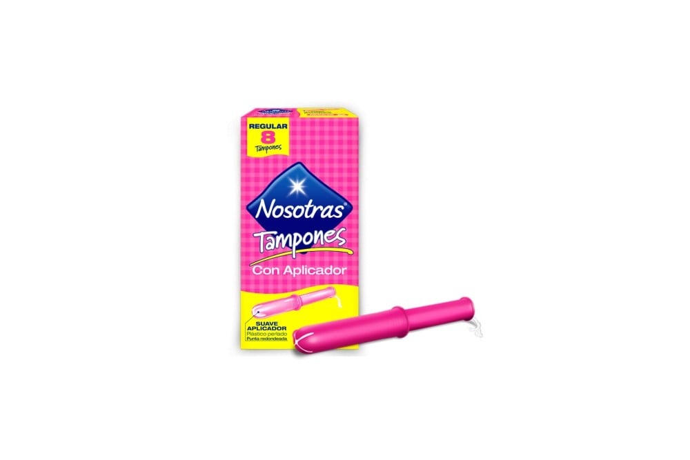 Tampones Nosotras Digital Con Aplicador 8 Unds