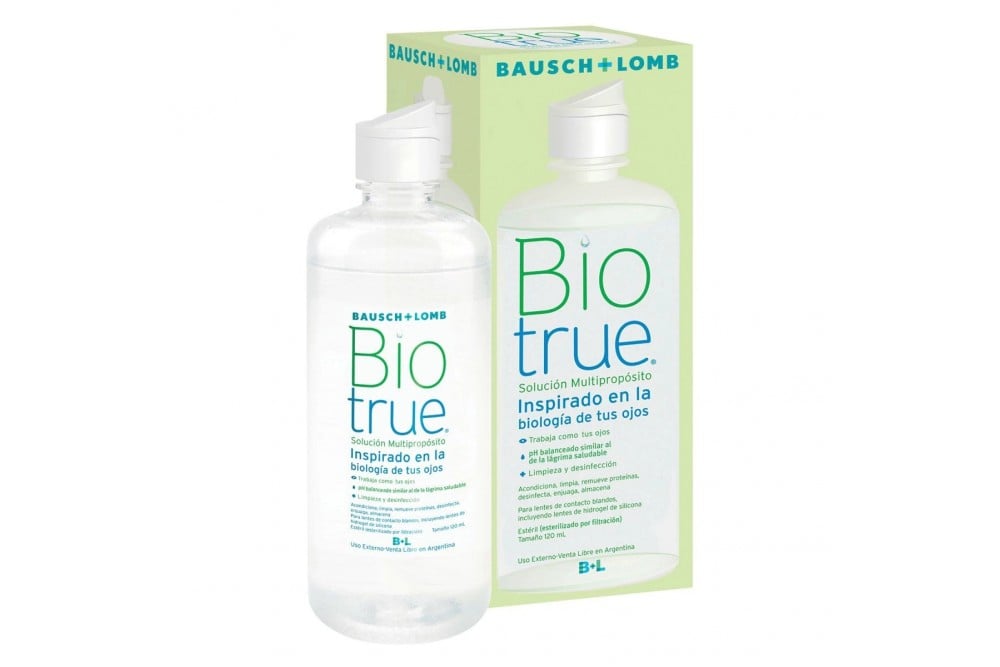 Solución Para Lentes De Contacto Biotrue 120 Ml