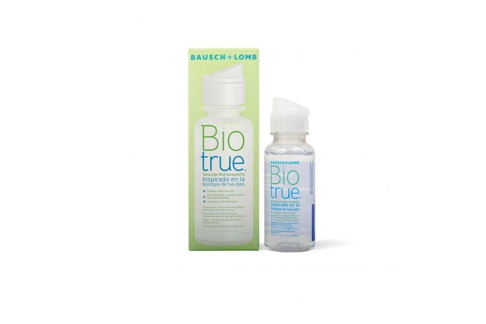 Solución Para Lentes De Contacto Biotrue 60 Ml