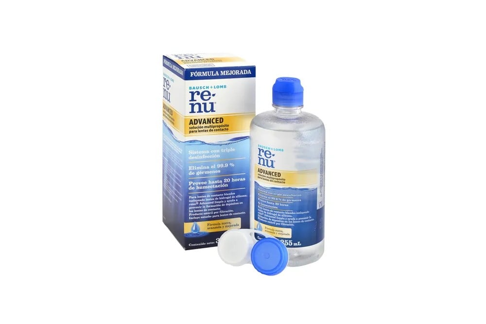 Solucion Multipropósito Renu Advanced Para Lentes de Contacto 355 Ml
