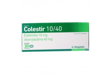 Colestir 10/40 Ezetimida 10...