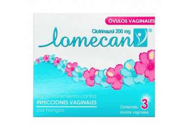 Lomecan V 200 Mg 3 Óvulos...