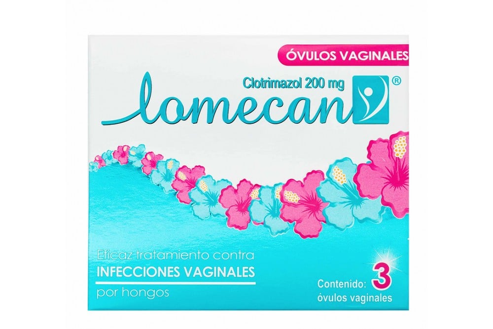 Lomecan V 200 Mg 3 Óvulos Vaginales