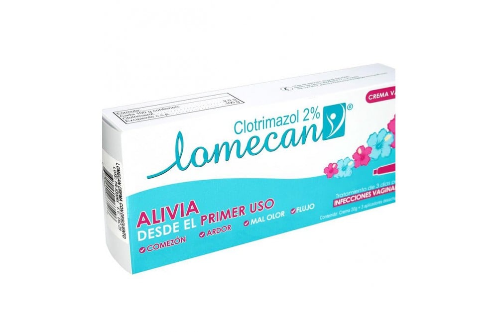 Crema Vaginal Lomecan V 2% 20 G + 3 Aplicadores