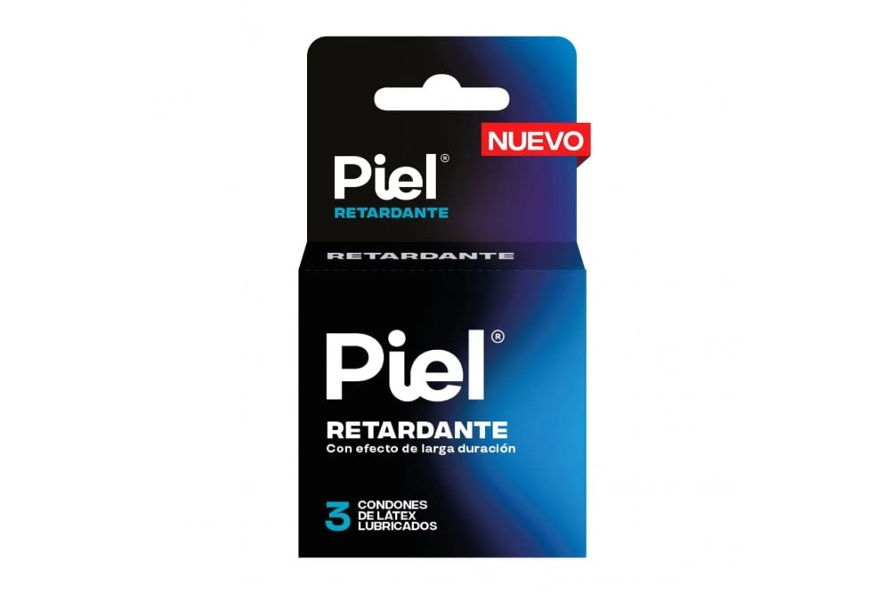 Condones Lubricado Piel Retardante 3 Unds