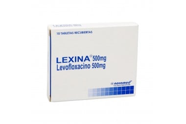 Lexina 500 Mg 10 Tabletas...