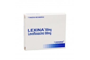 Lexina 500 Mg 7 Tabletas...
