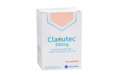 Clavutec Pediátrico 600 Mg...