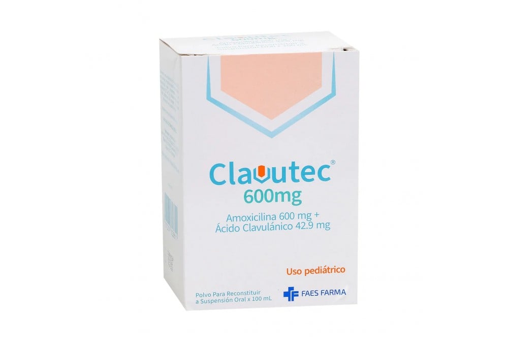 Clavutec Pediátrico 600 Mg 42,9 Mg 5Ml Polvo para Suspensión Oral 100 Ml