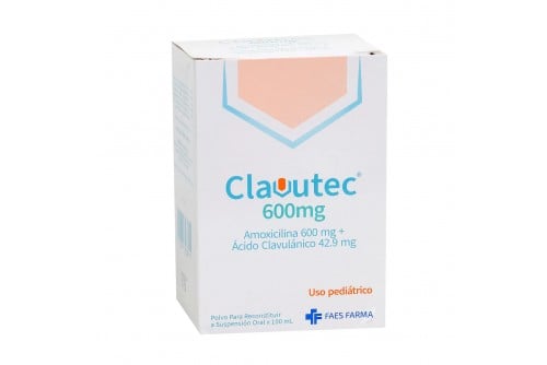 Clavutec Pediátrico 600 Mg...