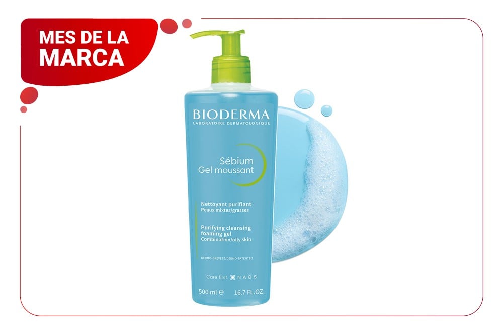 Gel Limpiador Sebium Bioderma 500Ml