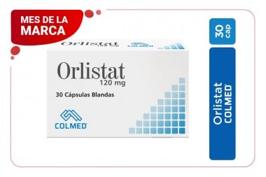 Orlistat 120 Mg Colmed Caja...