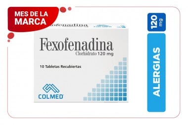 Fexofenadina 120 Mg Caja...