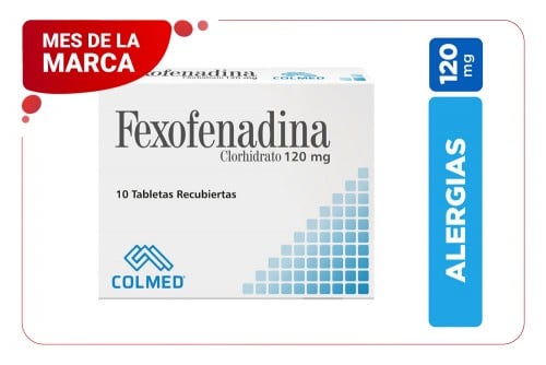 Fexofenadina 120 Mg Caja...
