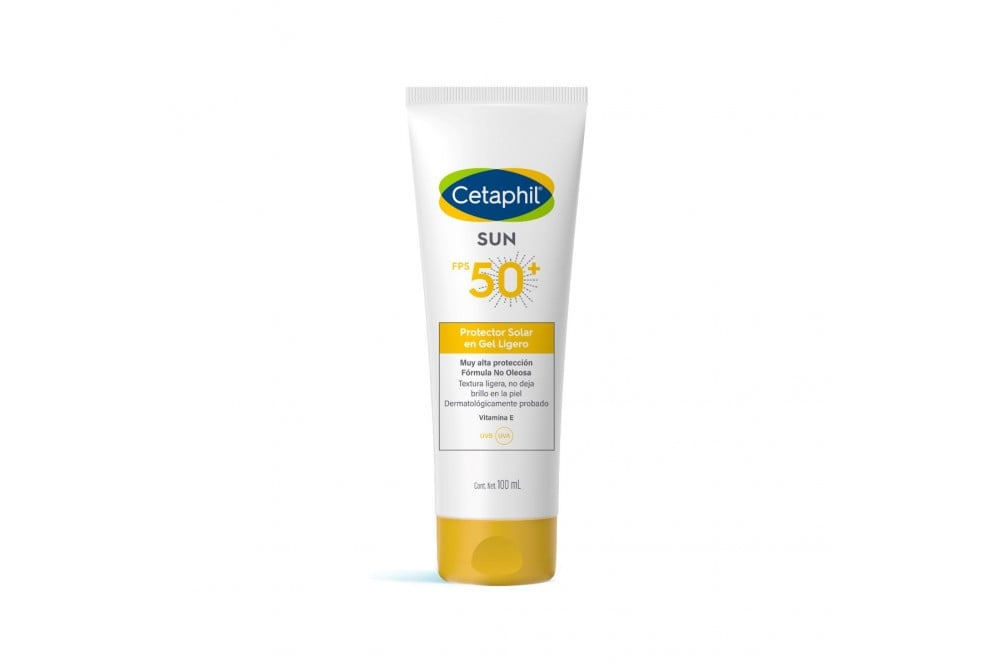 Protector Solar Cetaphil Sun Spf 50 En Gel 100 Ml