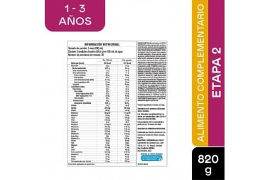 Alimento Lacteo Similac Total Confort Kids Etapa 2 820 G