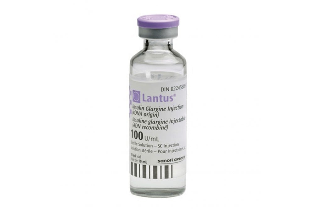 Lantus 100 Ui Solución Inyectable Caja Con 1 Cartucho Con 3 Ml