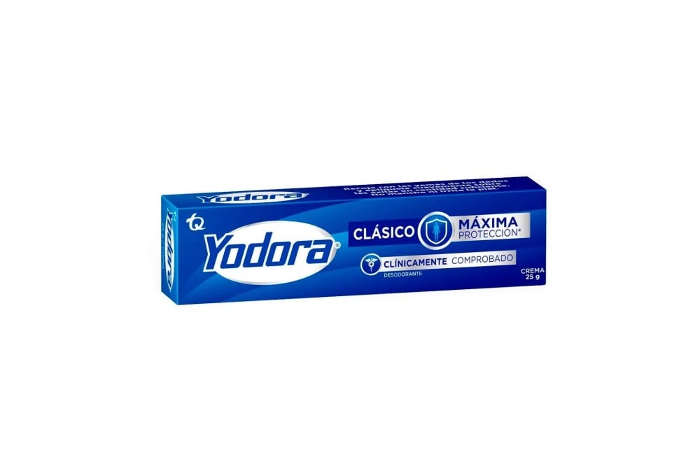 Desodorante Yodora Clásico En Crema 25 G