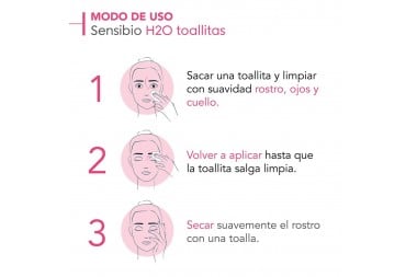 Toallas Desmaquillantes Bioderma Sensibio H2O 25 Unds