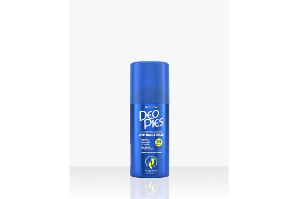 Desodorante Para Pies Deo Pies Antibacterial En Spray 180 Ml