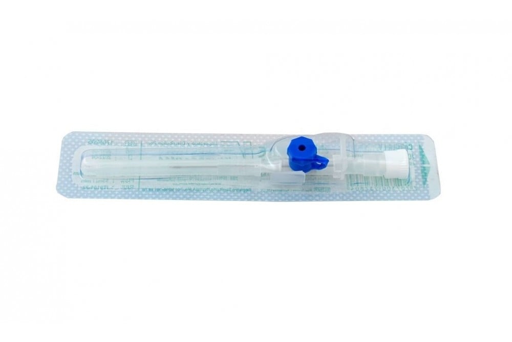 Catéter Intravenoso Estéril Con Válvula 22 G Und