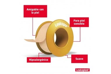 Microporoso Leukopor 1/2 X 5Yds Und