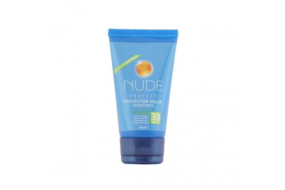 Protector Solar Nude Spf 30 Protect En Crema 40 Ml