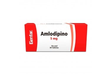 Amlodipino 5 Mg Genfar 30...