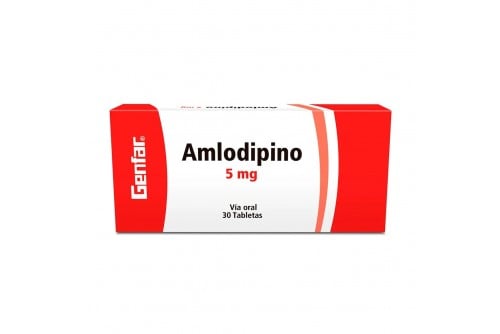 Amlodipino 5 Mg Genfar 30...