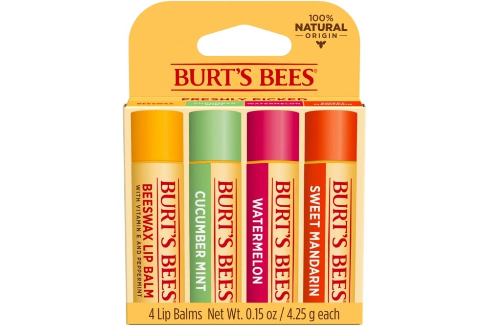 Oferta Bálsamo Para Labios Burt´S Bees Mix 4 Unds