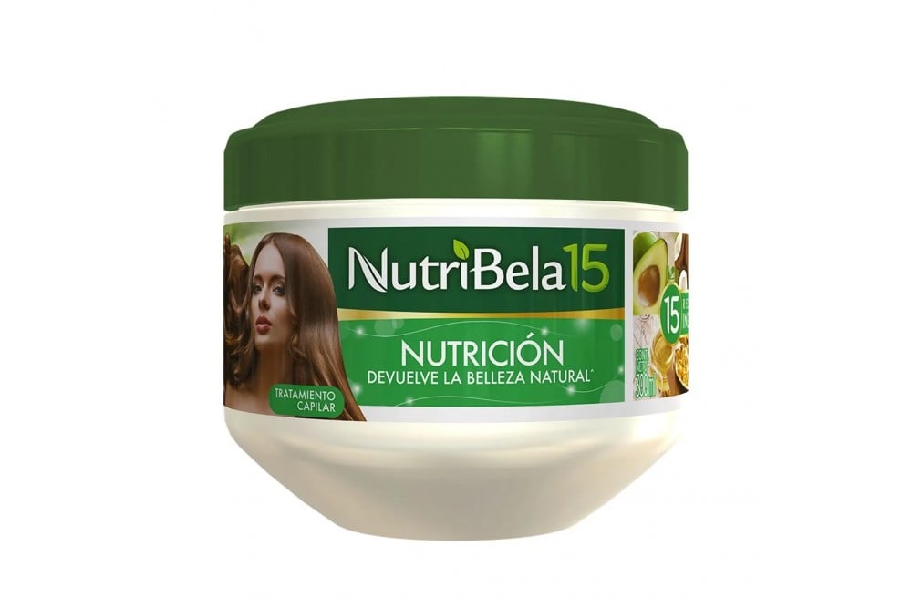 Tratamiento Capilar Nutribela Nutrición Devuelve La Belleza Natural 300 Ml