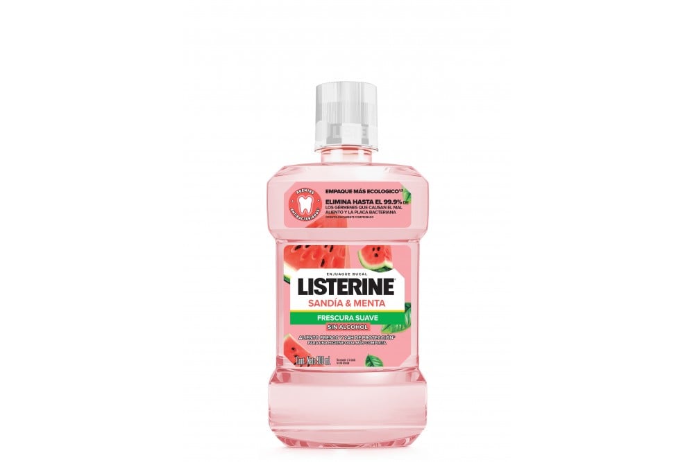 Enjuague Bucal Listerine Sandia y Menta 500 Ml