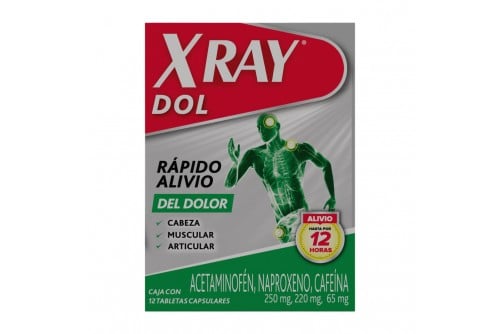 X Ray Dol Rápido Alivio 12...