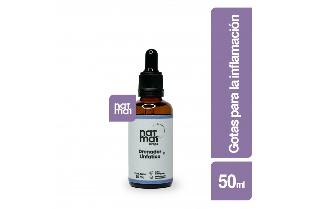 Drenador Linfático Nat Mat Drops 50 Ml