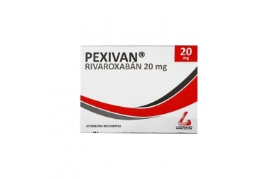 Pexivan Rivaroxabán 20 Mg...