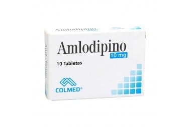 Amlodipino 10 Mg 10 Tabletas Amlodipino 10 Mg 10 Tabletas