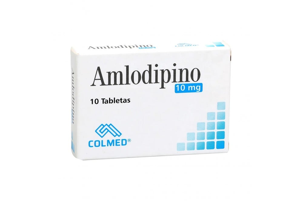 Amlodipino 10 Mg 10 Tabletas