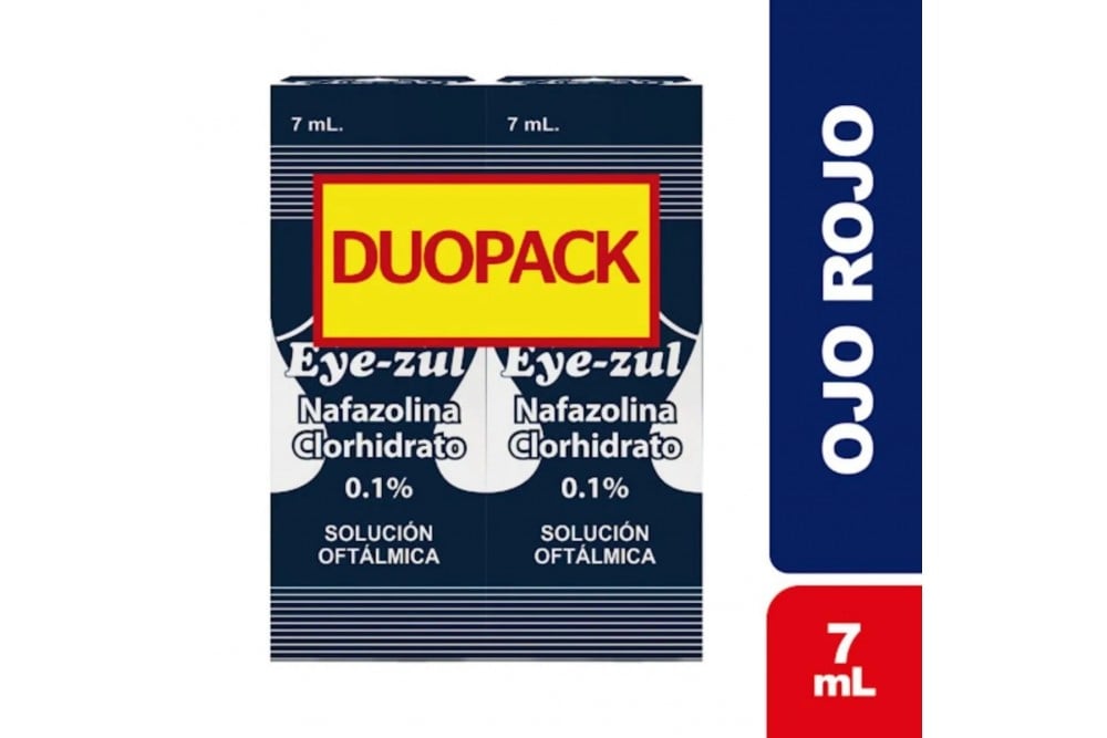 Oferta Solución Oftálmica Eye-Zul 0.1% 2 Unds De 7 Ml C/U