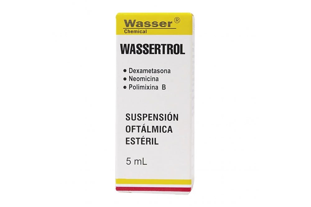 Solución Oftálmica Wassertrol 5 Ml