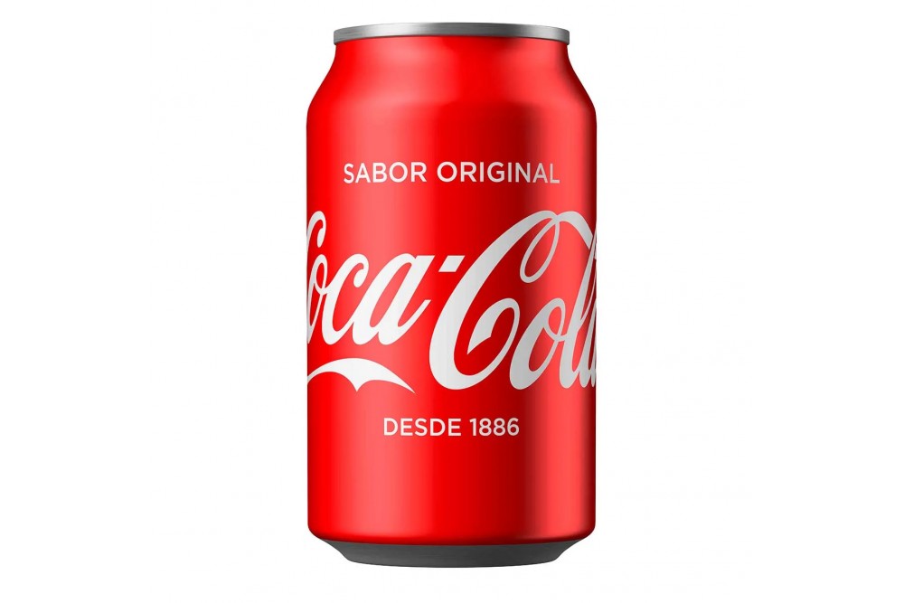Gaseosa Coca Cola Original En Lata 330 Ml