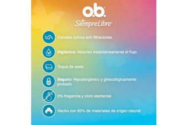Oferta Tampones Ob Medio 24 Unds