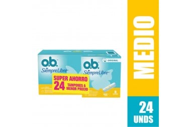 Oferta Tampones Ob Medio 24...