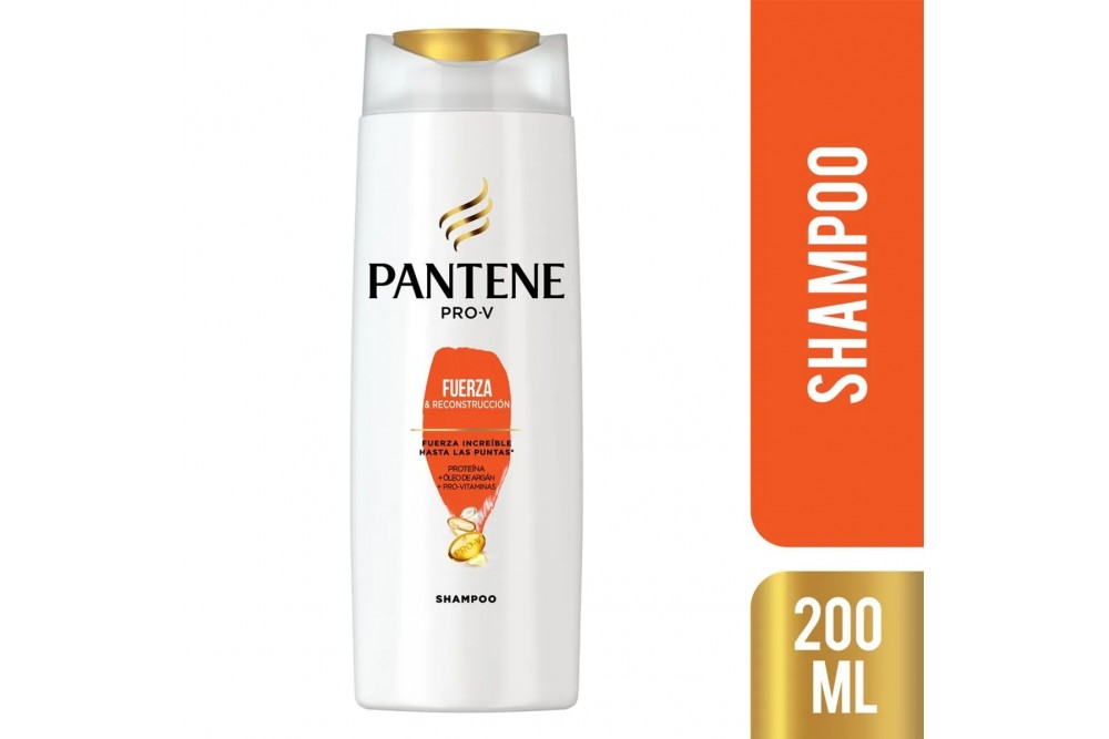 Shampoo Pantene Pro-V Fuerza Y Reconstrucción 200 Ml