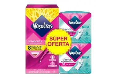 Oferta Tampones Nosotras...